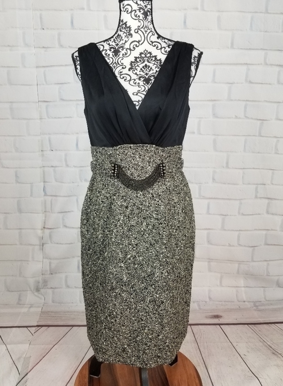 Rickie Freeman by Teri Jon sz 10 sleeveless dress